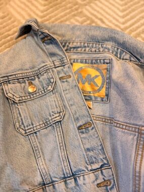 Michael Kors Light Blue Men's Denim Jacket